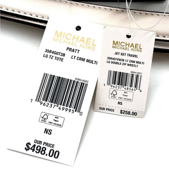 Michael Kors Pratt Large Signature Logo
Tote Bag & Double Zip Wallet - Picture 13 of 13